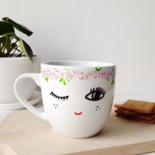 Kubek 400 ml z oczkiem
