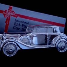 Car Bank ❀ڿڰۣ❀  SILVER PLATED - Model z 1937r. Skarbonka#7