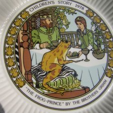 wedgwood 1978  Children's  story by the Brothers Grimm kolekcjonerski talerz  porcelanowy rzadko spotykana rzecz na rynku polskim