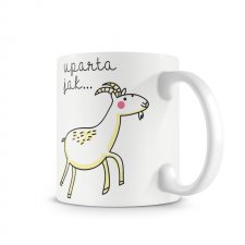 kubek. uparta jak koza