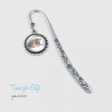 Zakładka do książki - Jeżyk - metalowa