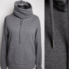 BLUZA szara z kominem bawełna s.Oliver R 40/42 Hv18