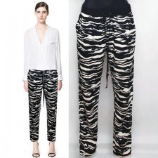 CALLIOPE SPODNIE casual zebra kieszenie SML Hp_82