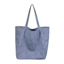 Lazy bag torba ciemnoniebieska na zamek / vegan