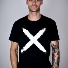 Koszulka czarna X - męska