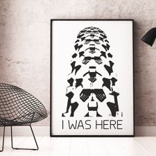 plakat. I was here (format B2)