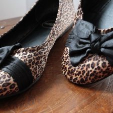 baleriny leopard print SACHA LONDON