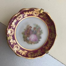 Na jedną czekoladkę ❀ڿڰۣ❀ Limoges France - La Reine ❀ڿڰۣ❀ Delikatna porcelana