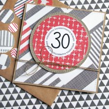 30-te urodziny :: KARTKA URODZINOWA