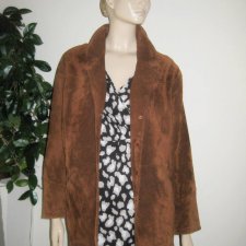 mięciutka skóra zamszowa większa