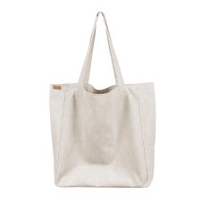 Lazy bag torba beżowa na zamek / vegan / eco