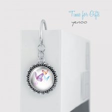 Zakładka do książki - Motyle - metalowa