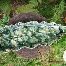 Patera "Liść chrzanu"