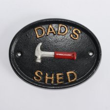 tabliczka dad's shed