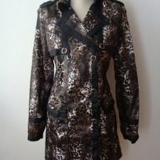 ROSE LINE*  CĘTKOWANY PŁASZCZ