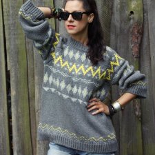 SWETER  ZARA KNIT COTTON
