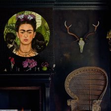 Naklejka - Frida Kahlo - fi 70