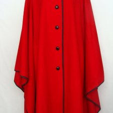 TIROLER LODEN * -  PŁASZCZ JAK PELERYNA