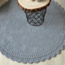 DYWAN SZNURKOWY Z AŻUREM 120cm