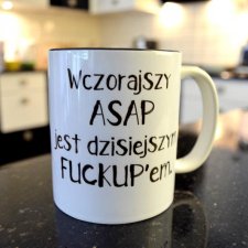 Kubek ASAP z CZARNYM WNĘTRZEM