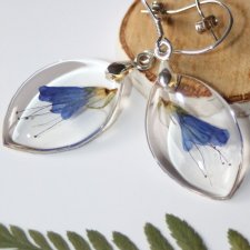 Kolczyki polne kwiaty