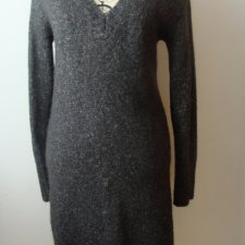 MOHEROWA SWETERKOWA  SUKIENKA