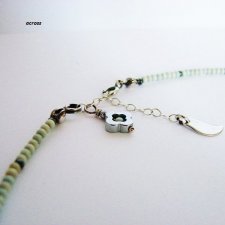 OR-UBHA naszyjniczek niteczka  w srebrze