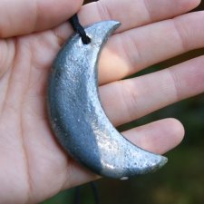 Wisior księżyc "Księżycowy X"