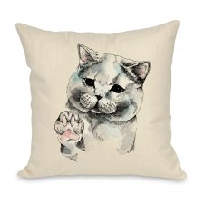 Poszewka na poduszkę - Kot