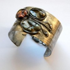 trzy perły - BRANSOLETA MANKIET CUFF