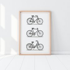 Plakat kolarzówka rower rowery Vintage 50x70 cm