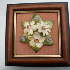 unique porcelain flowers -hand made handpainted -swangrowe ltd.  Bone China