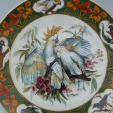 shirnding bavaria 1994  Ursula Brand  Kolekcjonerski talerz porcelanowy bradex