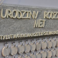 Urodzinowy przypominacz  - Niezapominajka ważnych dat