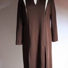 Brown vintage dress 70/80s