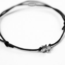 Bransoletka GWIAZDKA Z NIEBA na sznurku