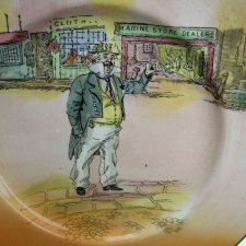 Big & Old  Doulton  27 cm średnicy  Dickens Ware D6327