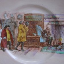 Big & Old Doulton 26 cm średnicy historic england D 5814