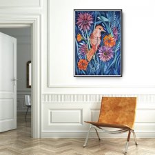 AUTUMN BIRD Plakat 50x70