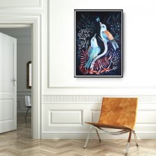 NIGHT BIRDS Plakat 30x40