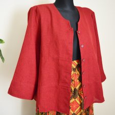 narzutka w kolorze wina