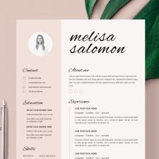 CV SZABLON | WZÓR CV | PROJEKT CV | CURRICULUM VITAE | "PANAMA"