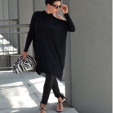 TUNIKA BLACK OVERSIZE by momo