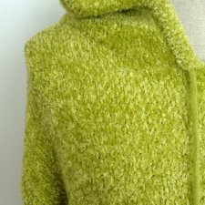 SZENILOWY*  SWETER Z KAPTUREM