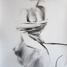 woman 100x70cm