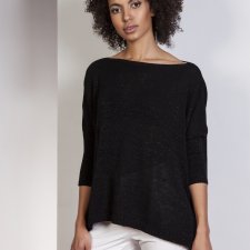 SWETER OVERSIZE, SWE114 czarny