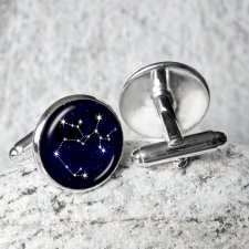 spinki ze znakiem zodiaku- sagittarius constelation -strzelec