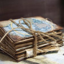 TRAVEL JOURNAL notes podróżnika scrapbook prezent