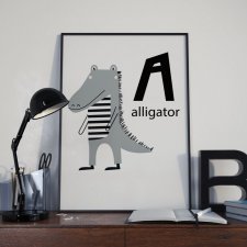Plakat Aligator