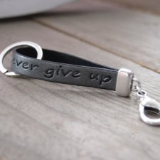 Brelok do kluczy skórzany